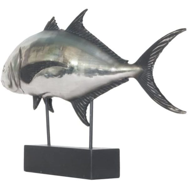 15  Multiple Colors Metal Hand Painted Sculpture By Homeroots Cheap - Image 4