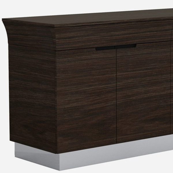 Wenge Buffet By Homeroots Online Sale - Image 4
