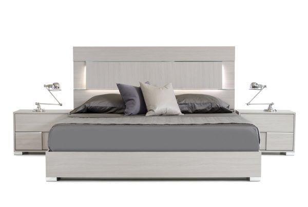 Modern Grey Queen Bedroom Set By Homeroots Fashion - Image 4