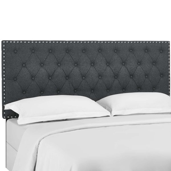 Helena Tufted Full   Queen Upholstered Linen Fabric Headboard By Modway - MOD-5860 Online - Image 2