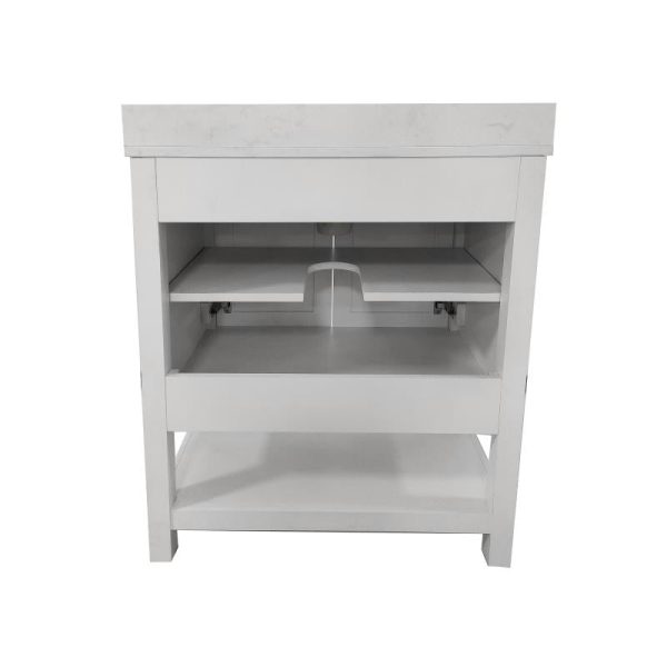 Vega 30 Inch Bathroom Vanity with Sink Combo By Flash Furniture For Cheap - Image 4