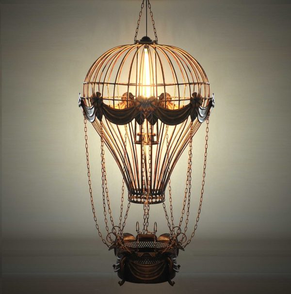 Vintage Hot Air Balloon Pendant By Homeroots Online Hot Sale