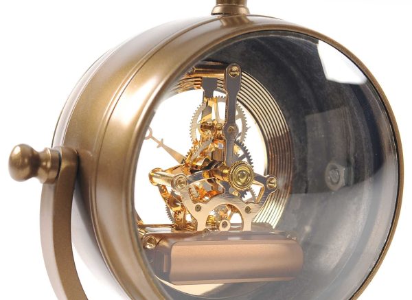 Brass Table Clock By Homeroots Online - Image 4