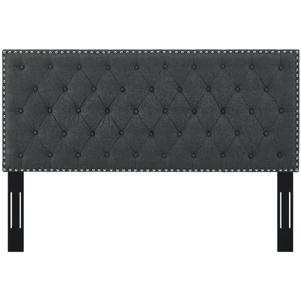 Helena Tufted Full   Queen Upholstered Linen Fabric Headboard By Modway - MOD-5860 Online - Image 4