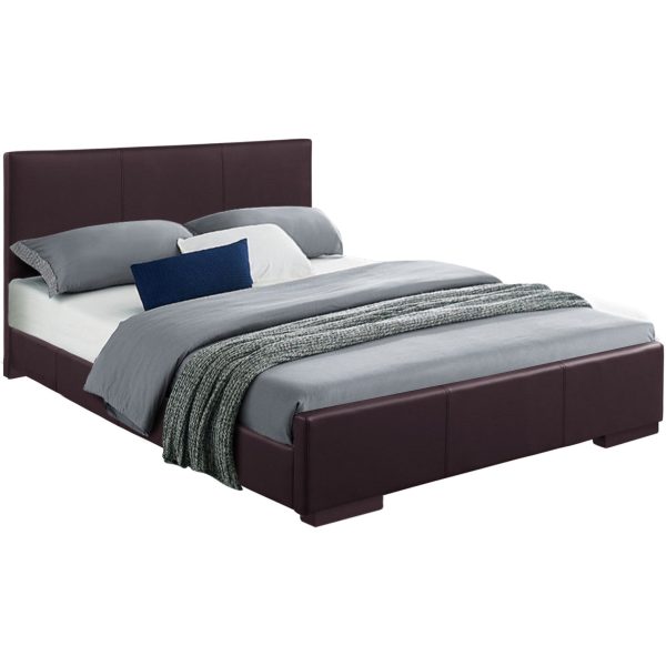 Brown Platform King Bed By Homeroots Online Sale - Image 3