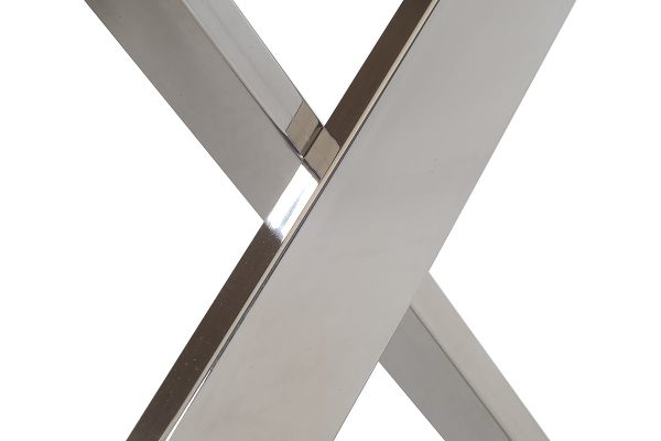 Modern Ash and Steel End Table By Homeroots Discount - Image 3
