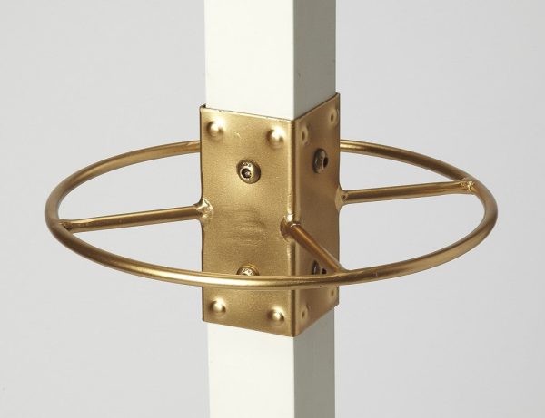 Logan Square White & Gold Coat Rack Tree By Homeroots Cheap - Image 4