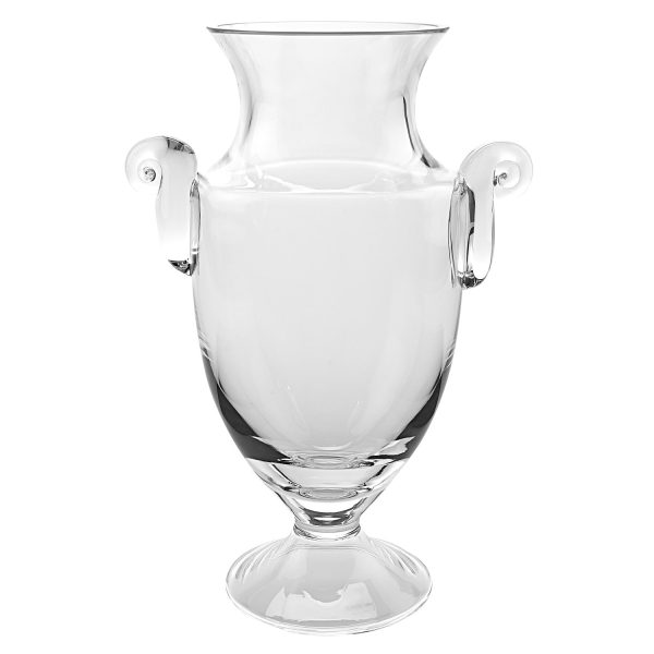 12 Mouth Blown Crystal European Made Trophy Vase By Homeroots Online Hot Sale - Image 3