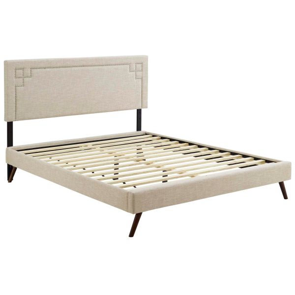 Ruthie Full Fabric Platform Bed with Round Splayed Legs By Modway - MOD-5929 Cheap - Image 3
