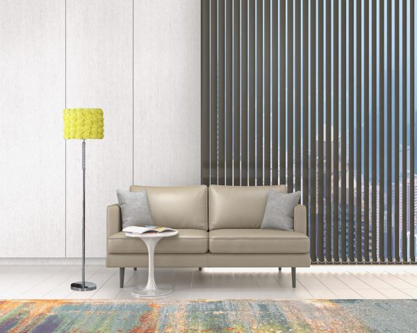 63  Steel Traditional Shaped Floor Lamp With Yellow Roses Drum Shade By Homeroots Supply - Image 5