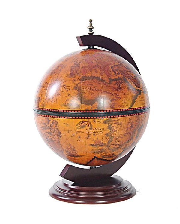 Red Globe with Chess Holder By Homeroots - 364359 For Cheap - Image 3
