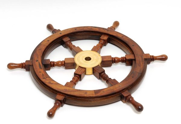 Ship Wheel By Homeroots - 364330 Online Hot Sale - Image 2